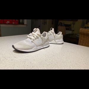 New Balance 247 Triple White